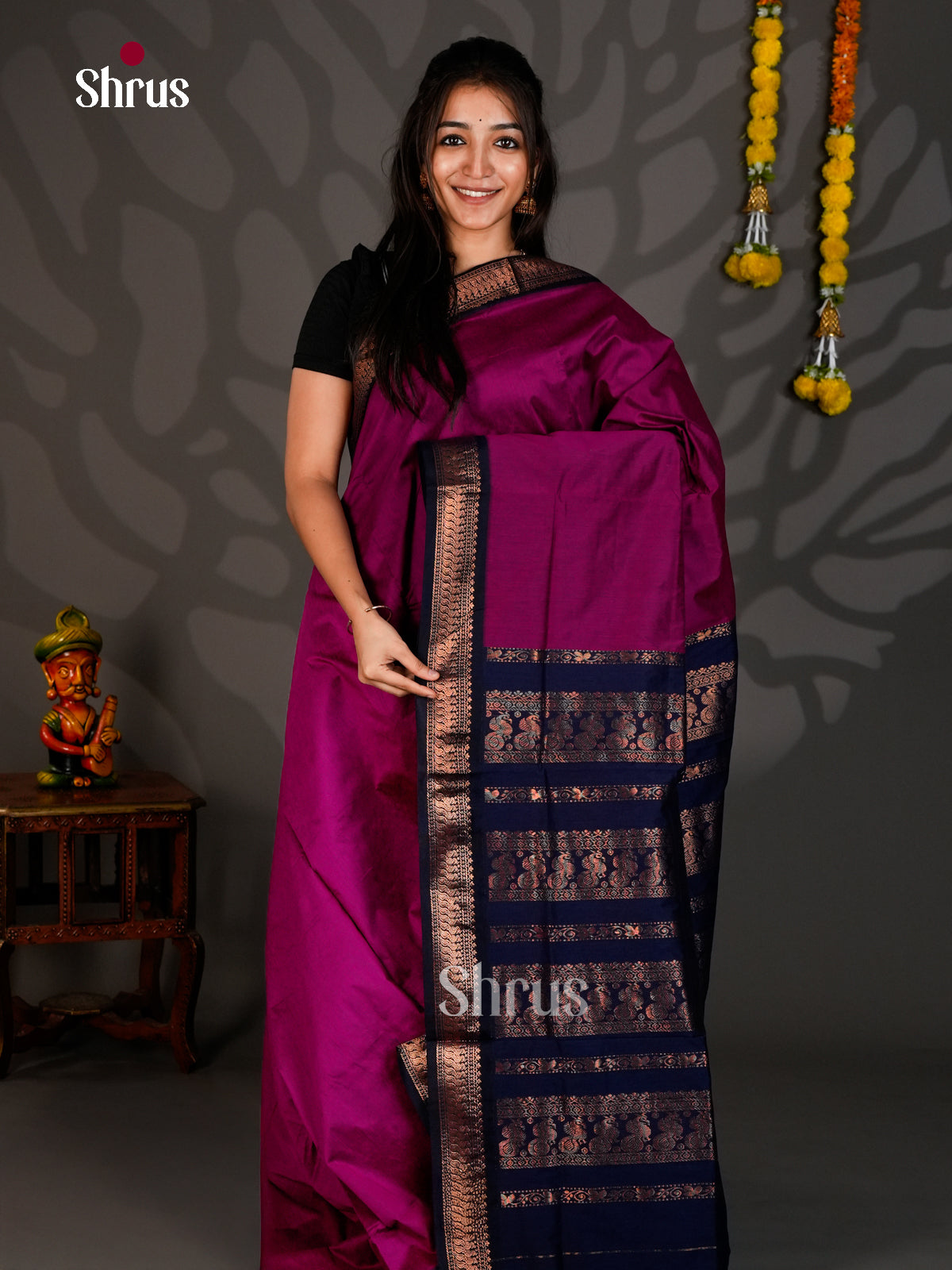 Kalyani Cotton Saree - ECS25091 - Shop on Shrus.com