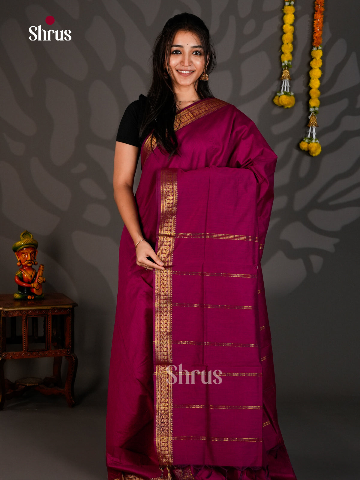Kalyani Cotton Saree - ECS25111 - Shop on Shrus.com