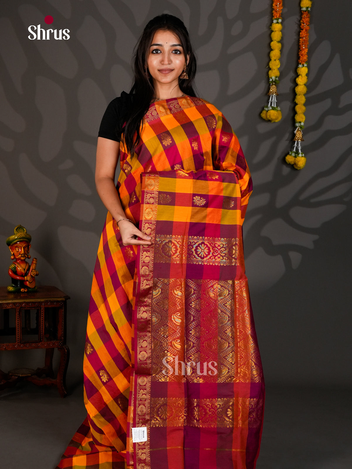 Kalyani Cotton Saree - ECS25121 - Shop on Shrus.com