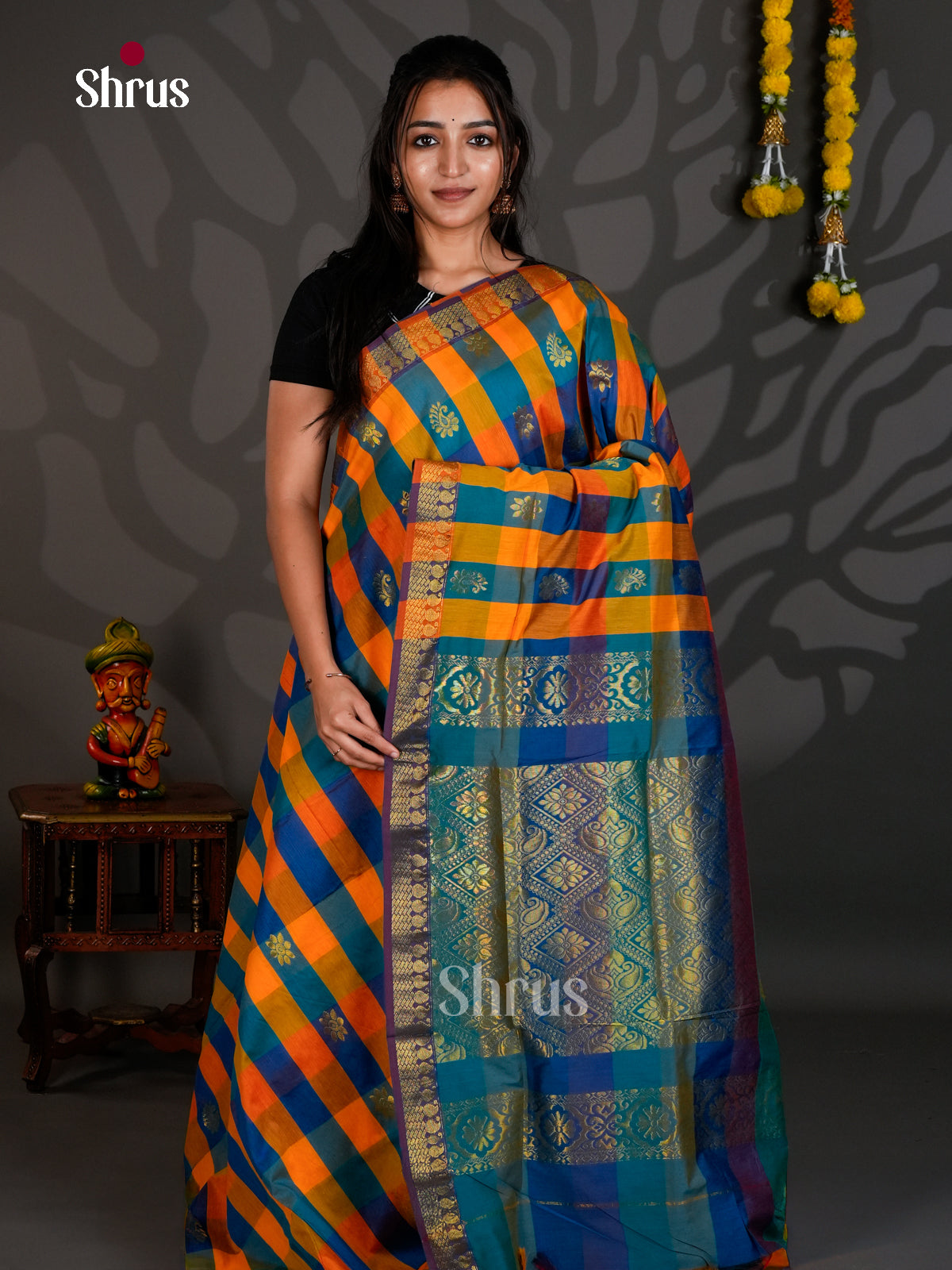 Kalyani Cotton Saree - ECS25125 - Shop on Shrus.com