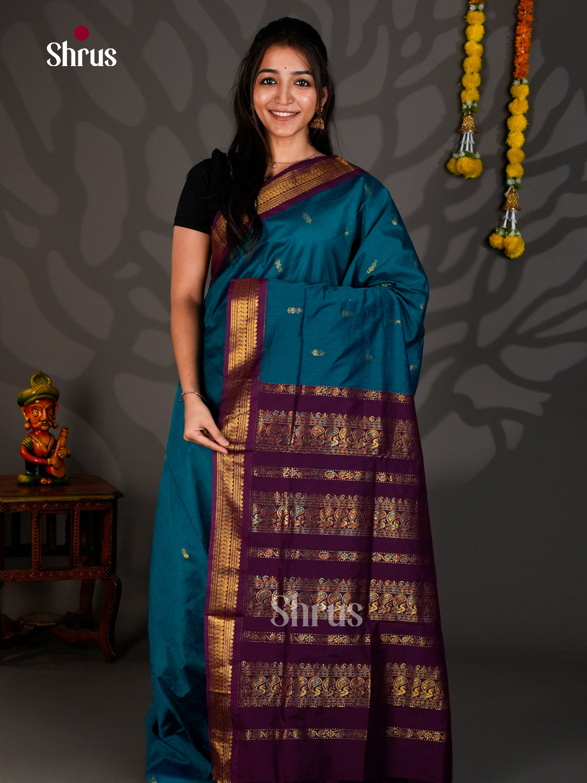 Kalyani Cotton Saree - ECS25144 - Shop on Shrus.com