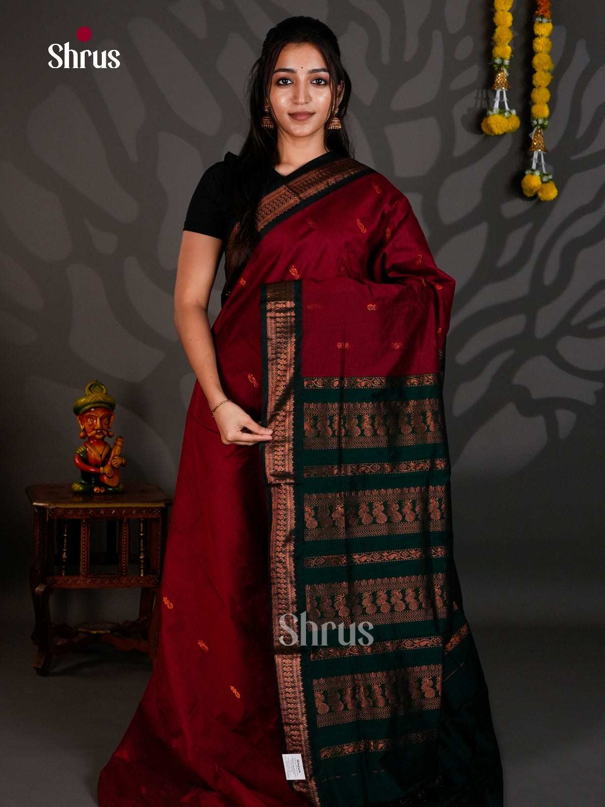 Kalyani Cotton Saree - ECS25150 - Shop on Shrus.com