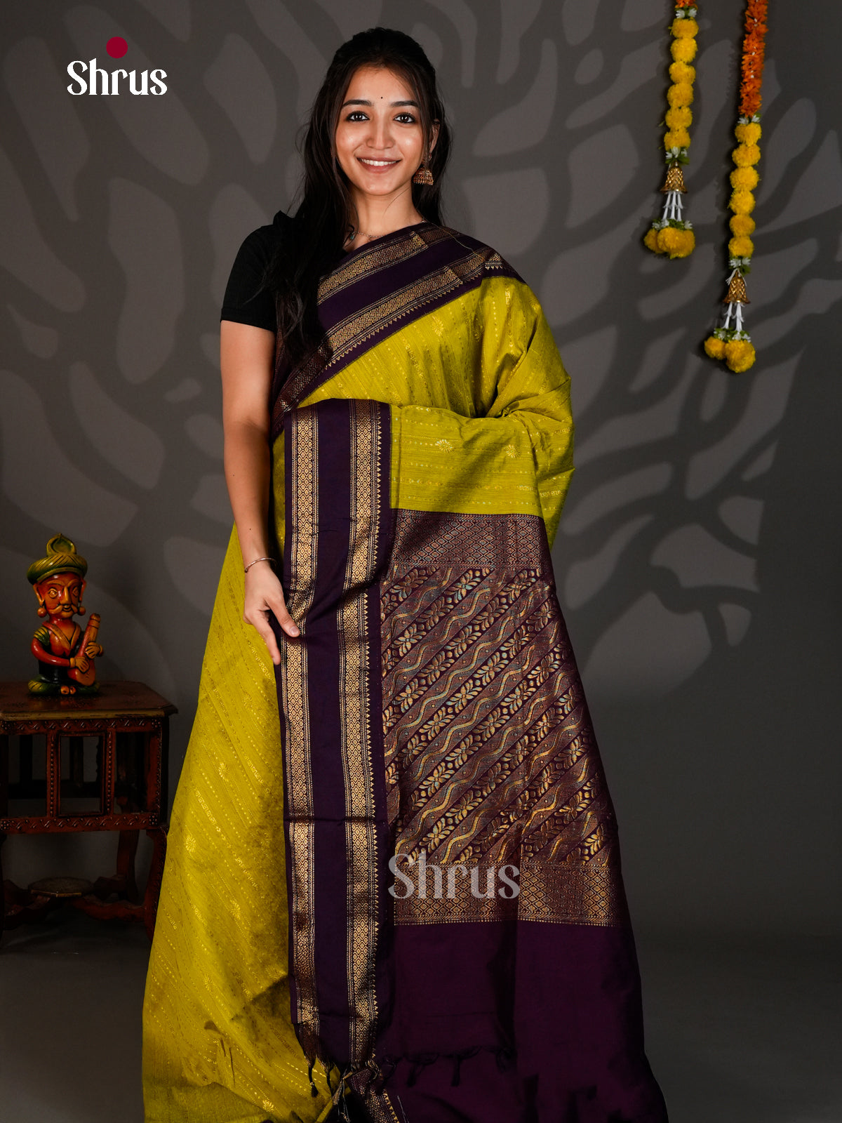 Kalyani Cotton Saree - ECS25170 - Shop on Shrus.com