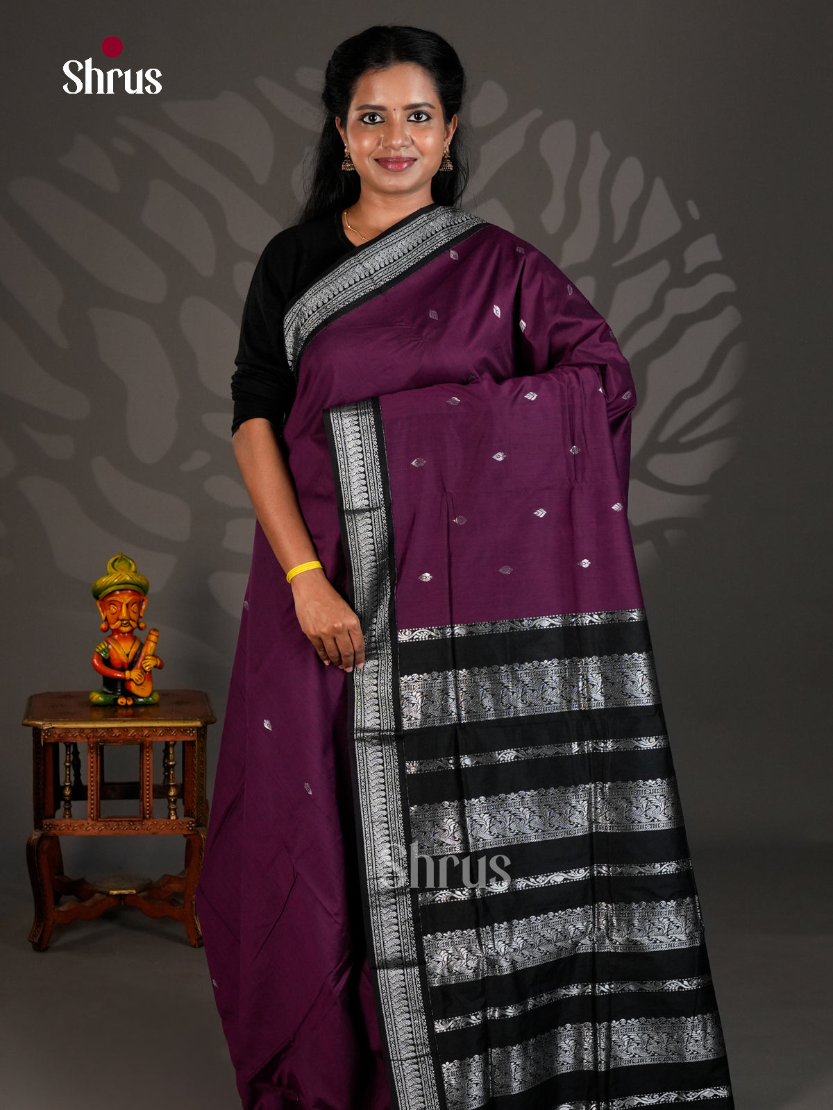 Kalyani Cotton Saree - ECS25273 - Shop on Shrus.com