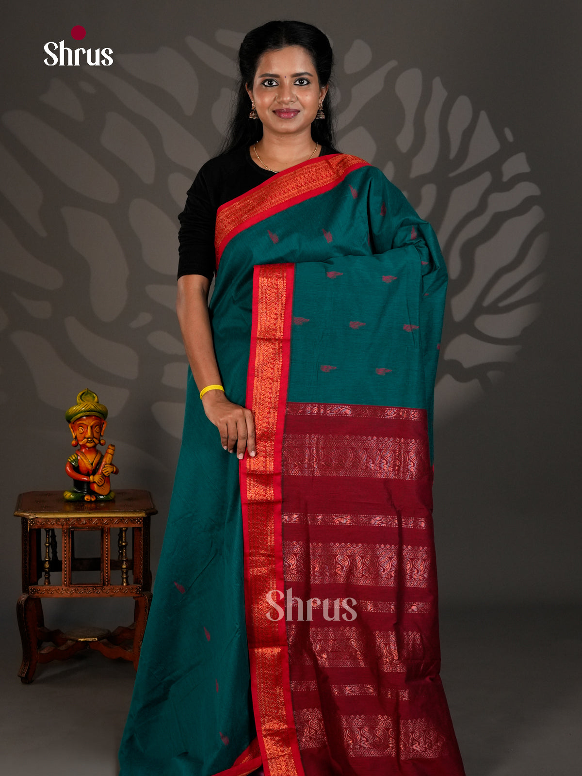 Kalyani Cotton Saree - ECS25305 - Shop on Shrus.com