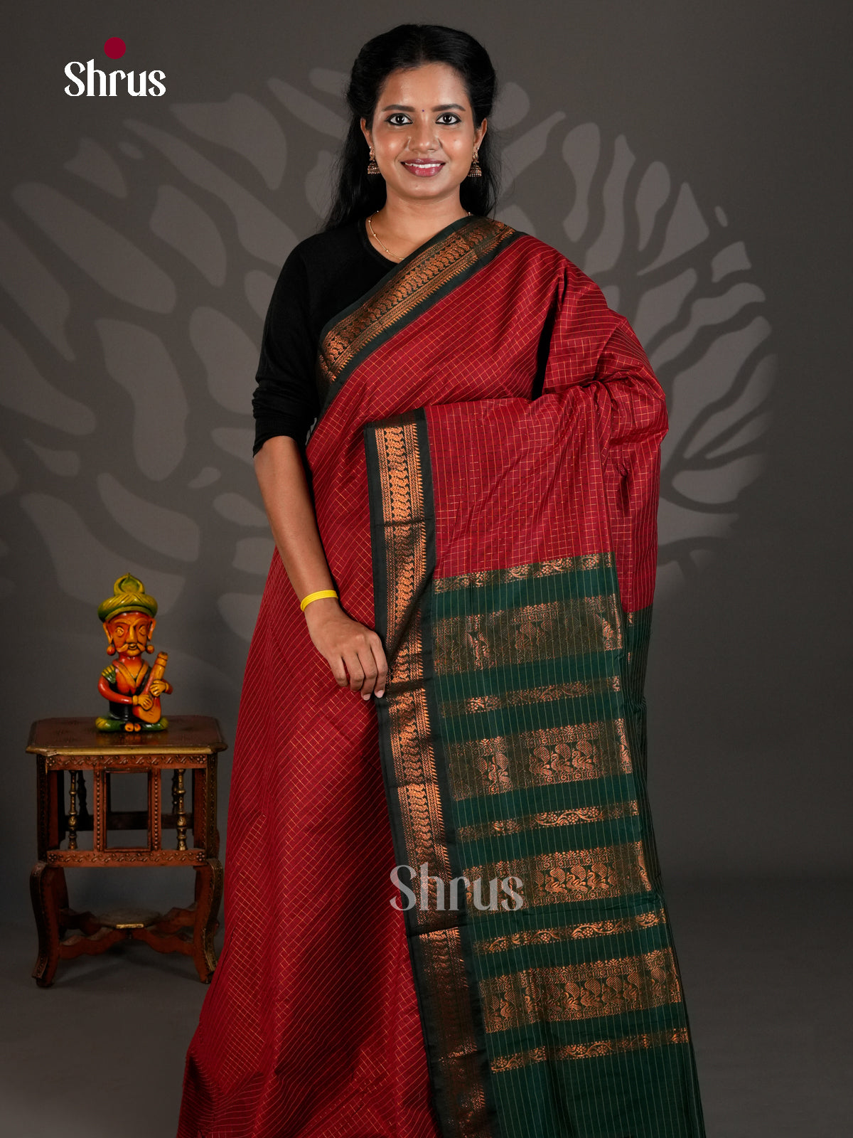 Kalyani Cotton Saree - ECS25357 - Shop on Shrus.com