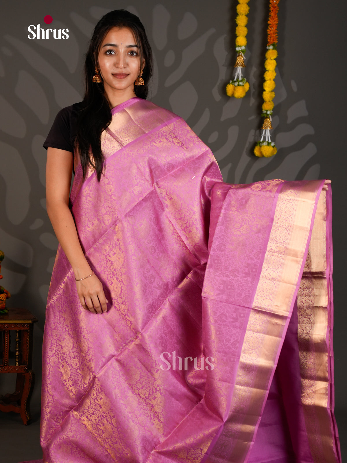 Soft Silk Saree - ECS27006 - Shop on Shrus.com