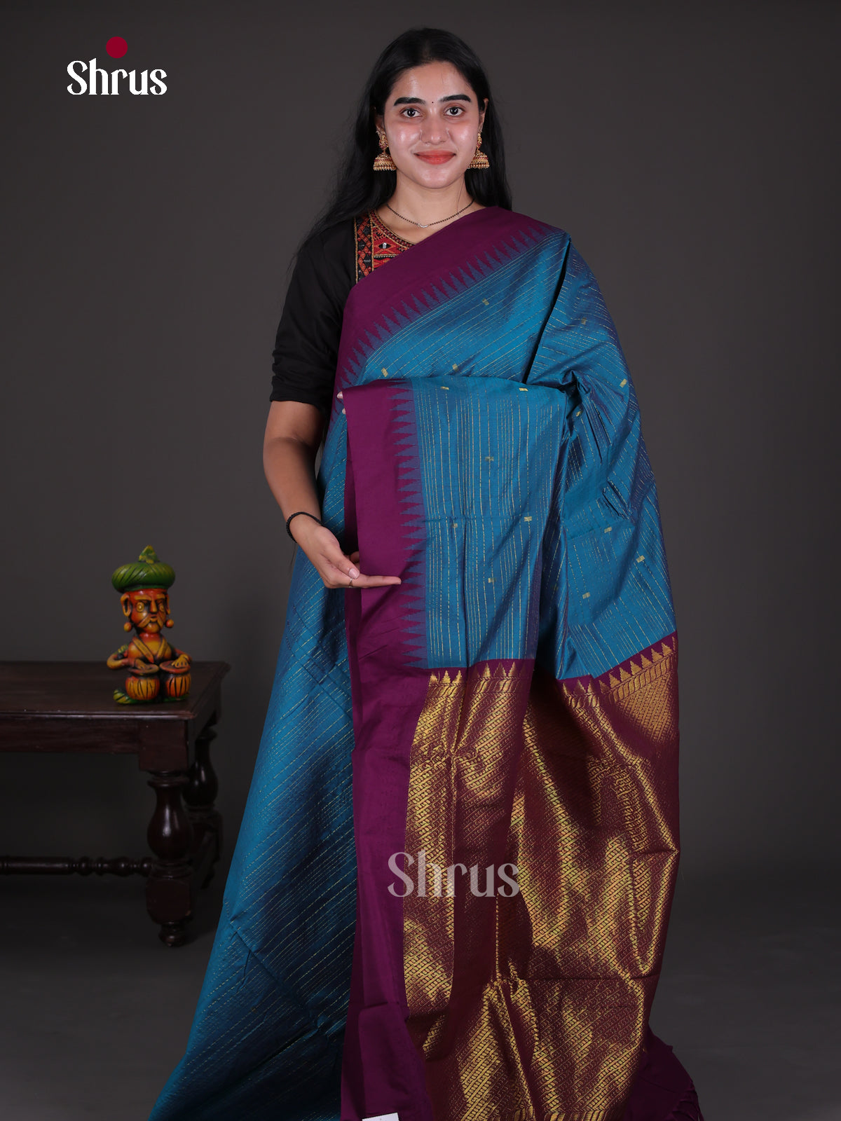 Kalyani Cotton Saree - ECS28003 - Shop on Shrus.com