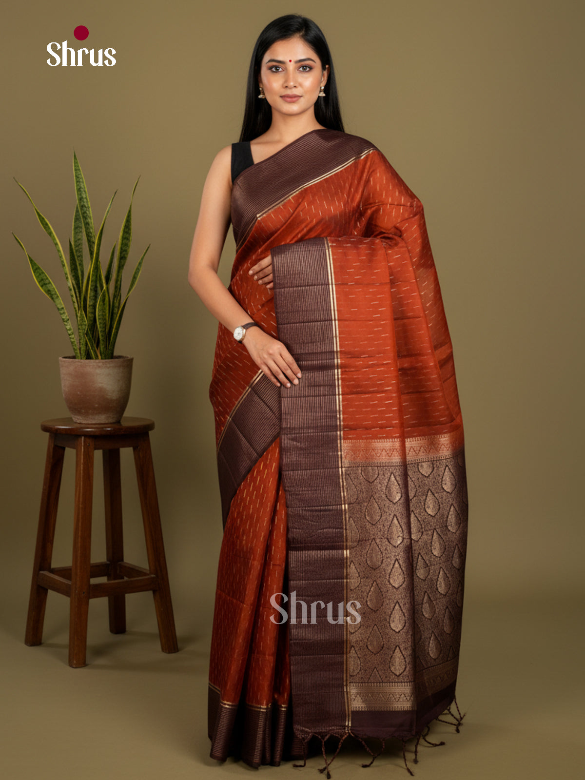 Softsilk-halfpure Saree - EDS04040 - Shop on Shrus.com