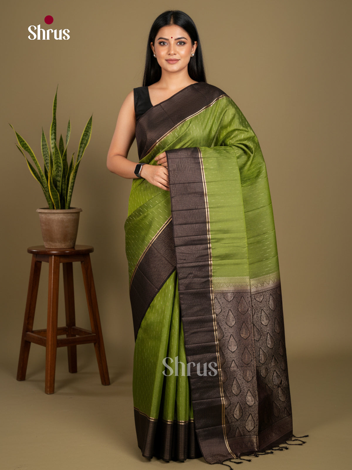 Softsilk-halfpure Saree - EDS04051 - Shop on Shrus.com