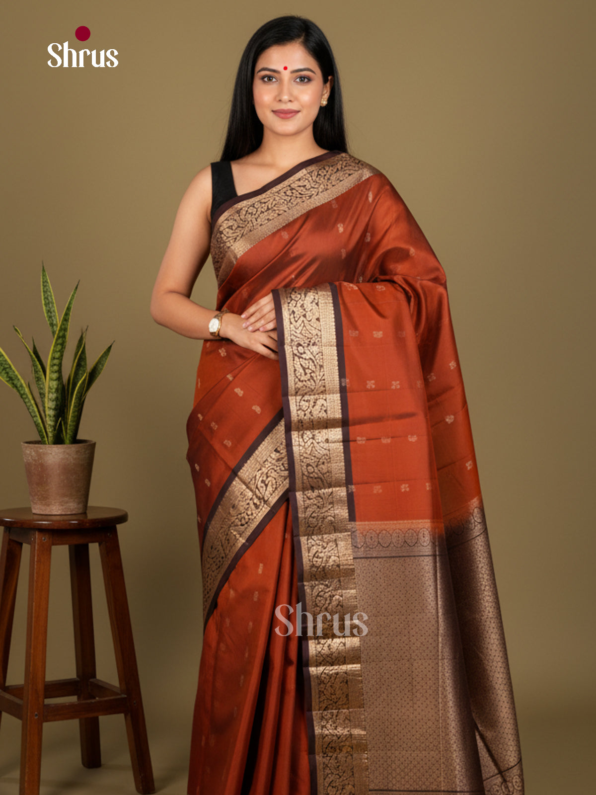 Softsilk-halfpure Saree - EDS04061 - Shop on Shrus.com