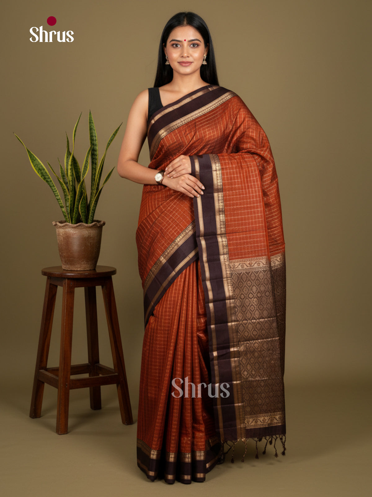 Softsilk-halfpure Saree - EDS04068 - Shop on Shrus.com