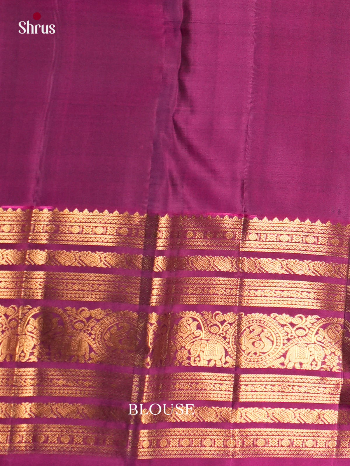 Kanchipuram silk Saree - EDS04120 - Shop on Shrus.com
