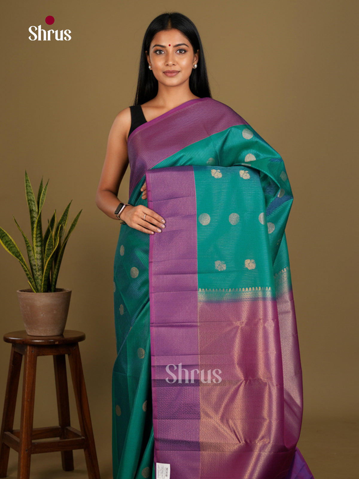 Kanchipuram silk Saree - EDS04130