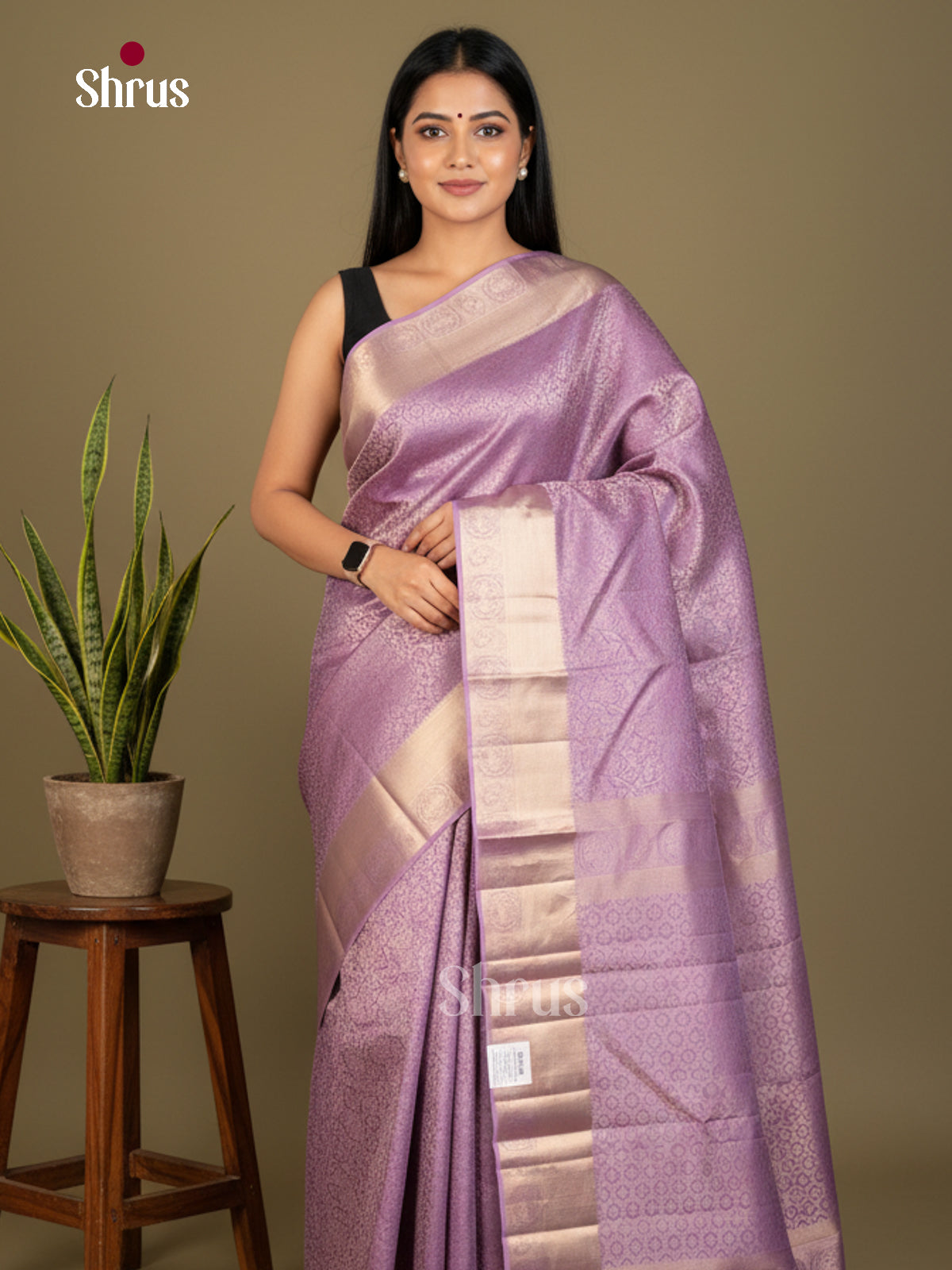 Kanchipuram silk Saree - EDS04155