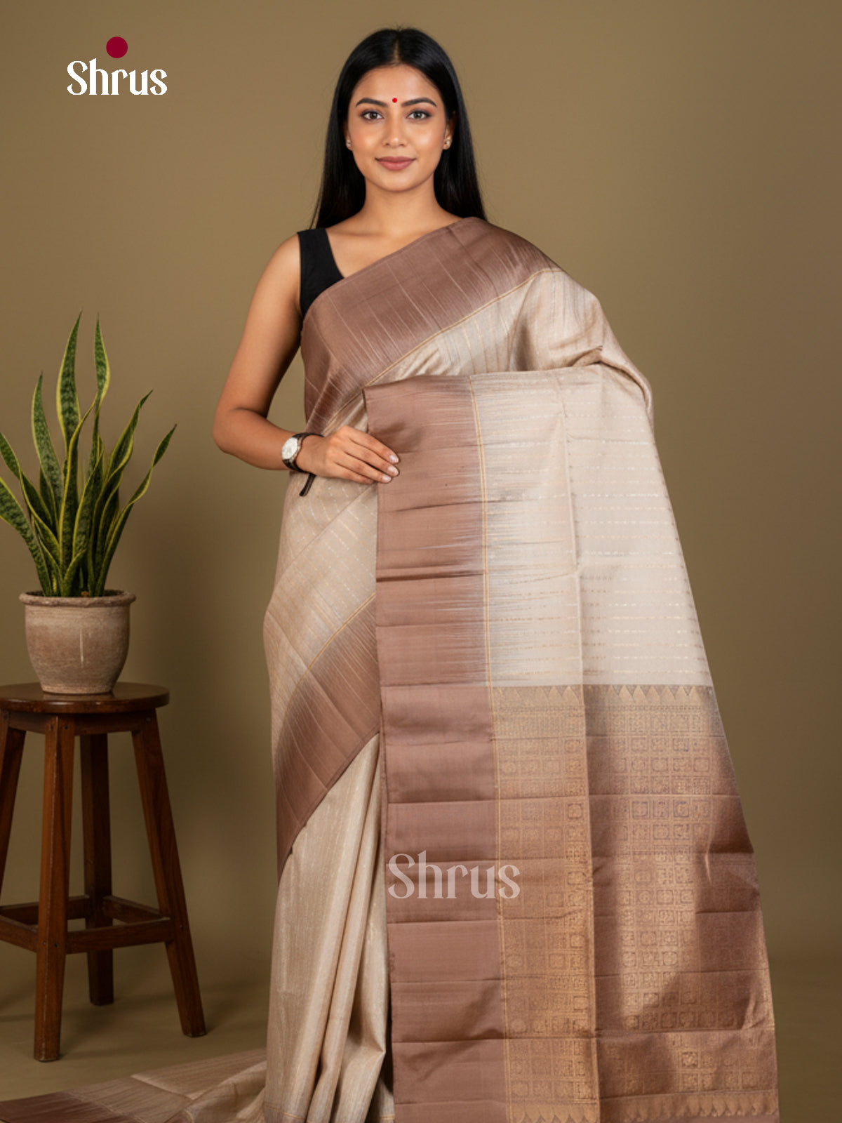 Soft Silk Saree - EDS04210 - Shop on Shrus.com