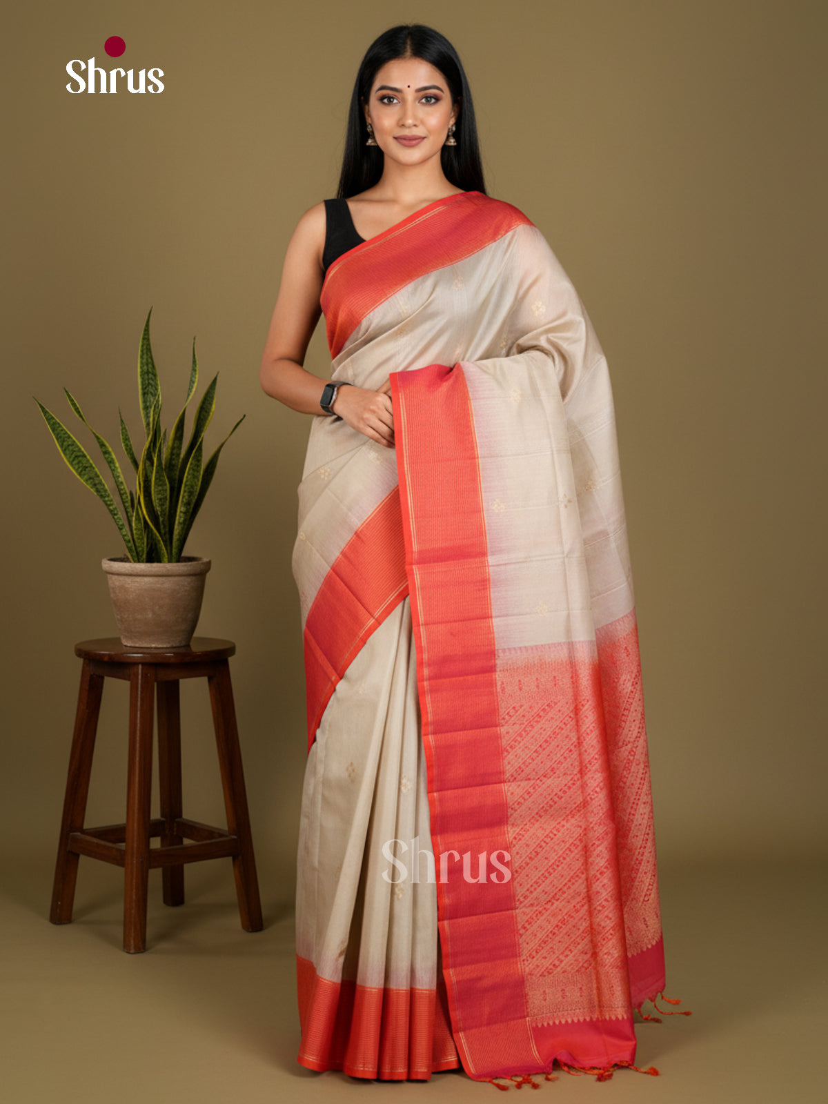 Soft Silk Saree - EDS04211 - Shop on Shrus.com