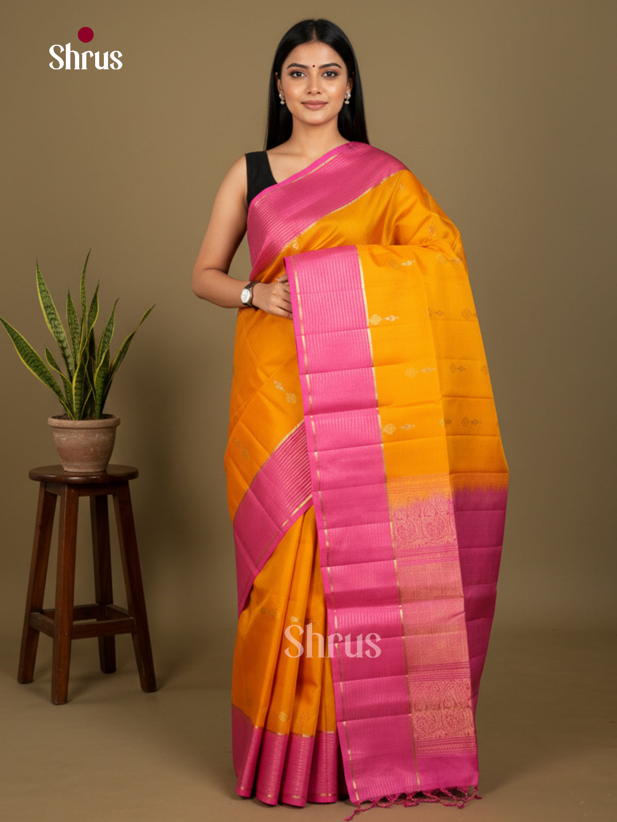 Soft Silk Saree - EDS04212 - Shop on Shrus.com