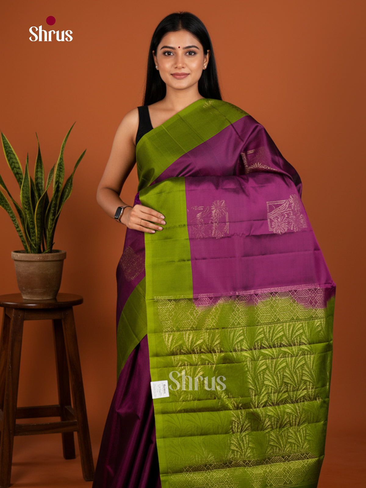 Softsilk-halfpure Saree - EDS04213 - Shop on Shrus.com