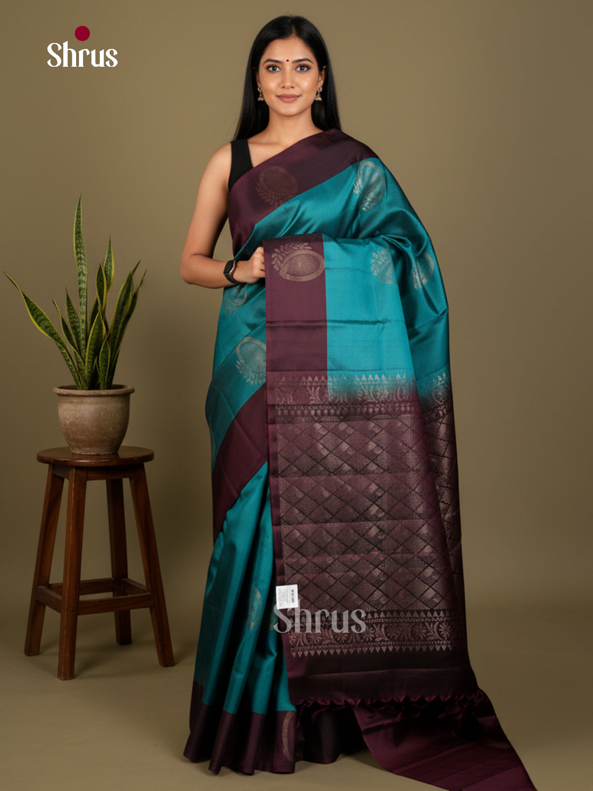 Softsilk-halfpure Saree - EDS04226 - Shop on Shrus.com