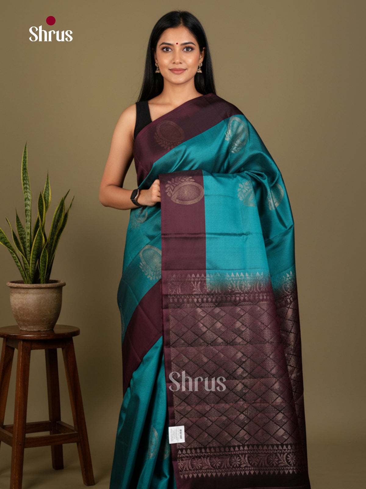 Softsilk-halfpure Saree - EDS04226 - Shop on Shrus.com