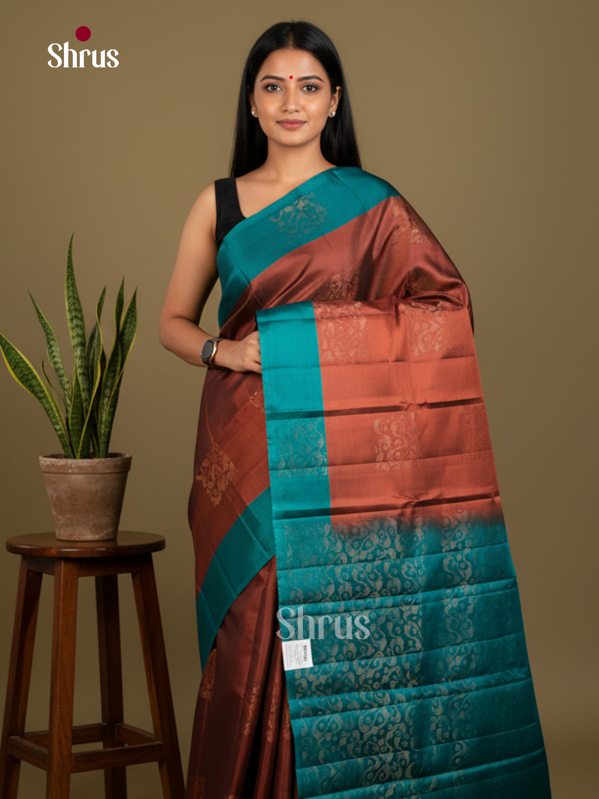 Softsilk-halfpure Saree - EDS04233 - Shop on Shrus.com