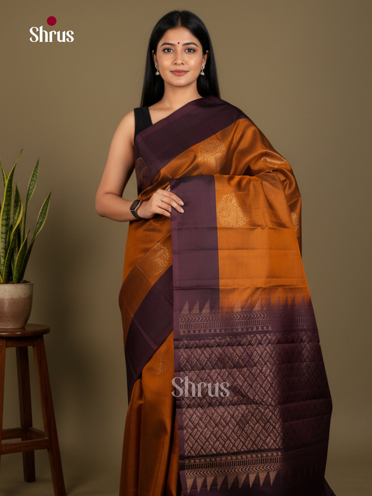 Softsilk-halfpure Saree - EDS04244 - Shop on Shrus.com