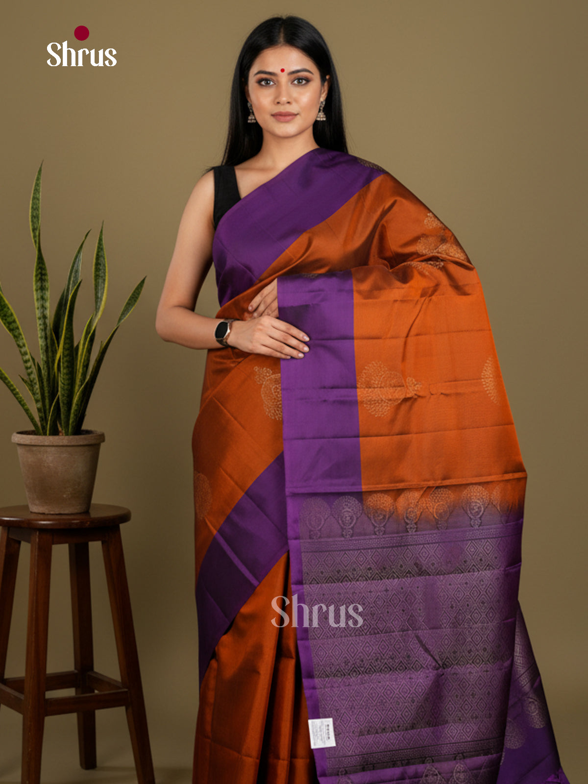 Softsilk-halfpure Saree - EDS04248 - Shop on Shrus.com