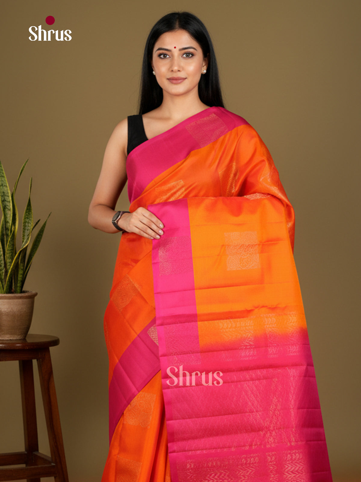 Softsilk-halfpure Saree - EDS04252 - Shop on Shrus.com