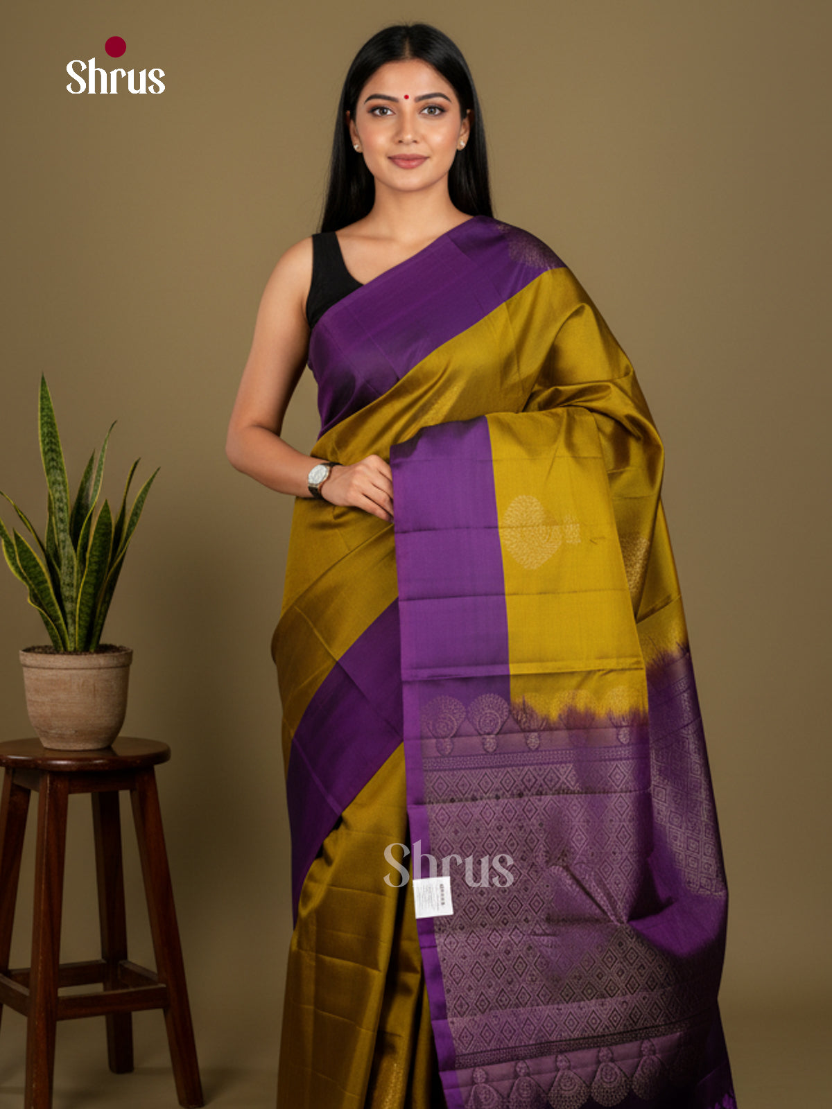 Softsilk-halfpure Saree - EDS04259 - Shop on Shrus.com