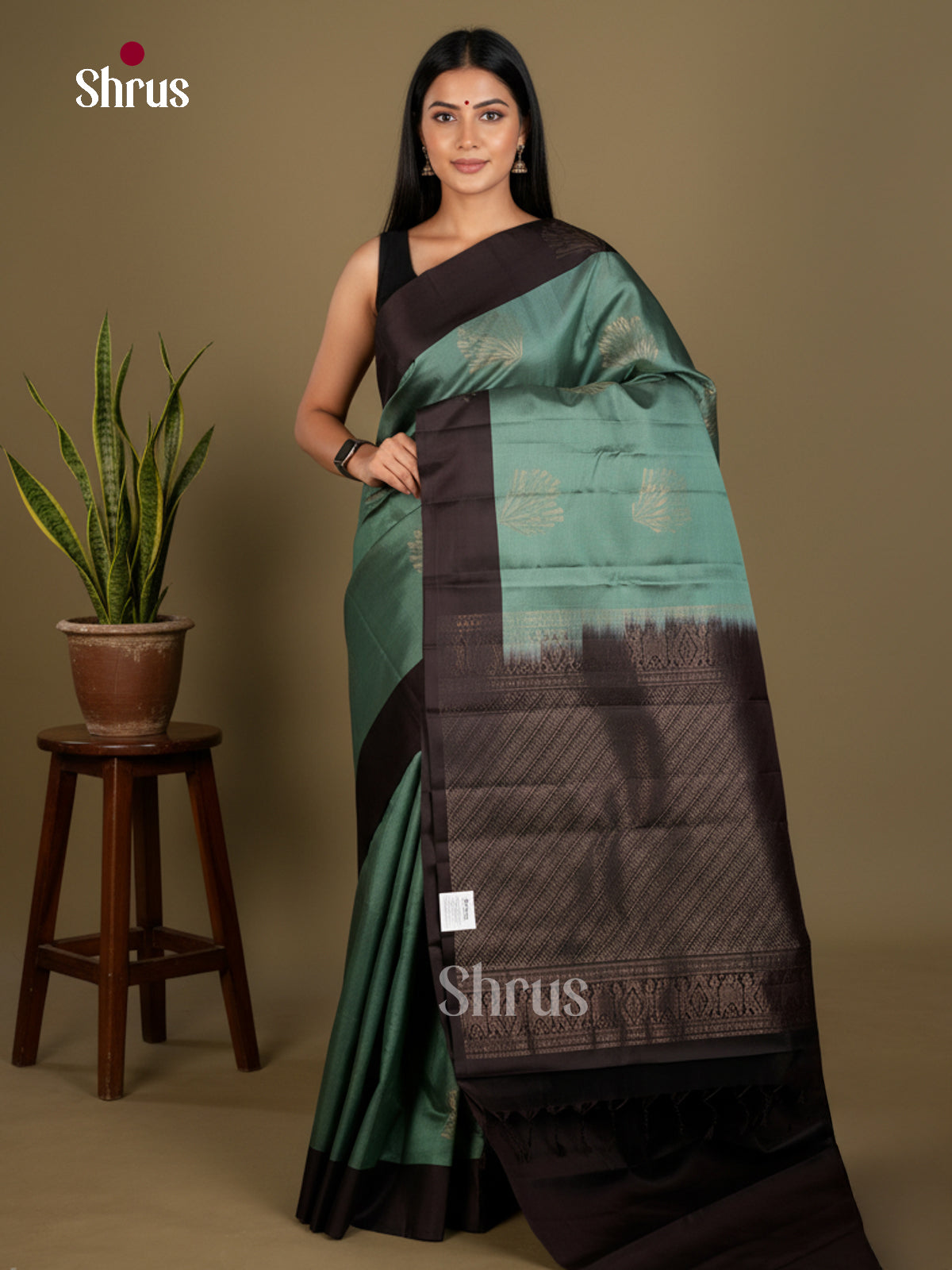 Softsilk-halfpure Saree - EDS04263 - Shop on Shrus.com