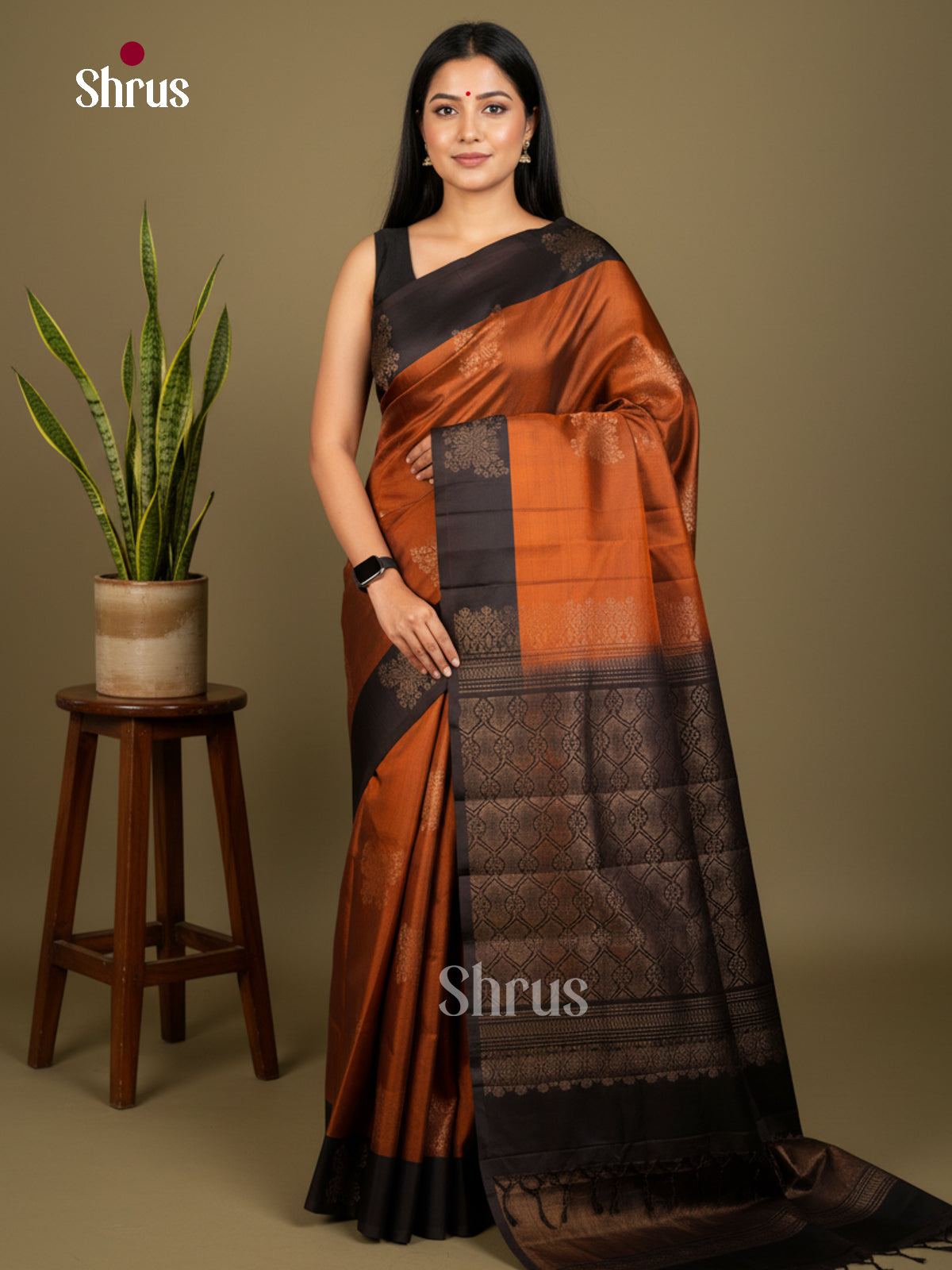 Softsilk-halfpure Saree - EDS04265 - Shop on Shrus.com