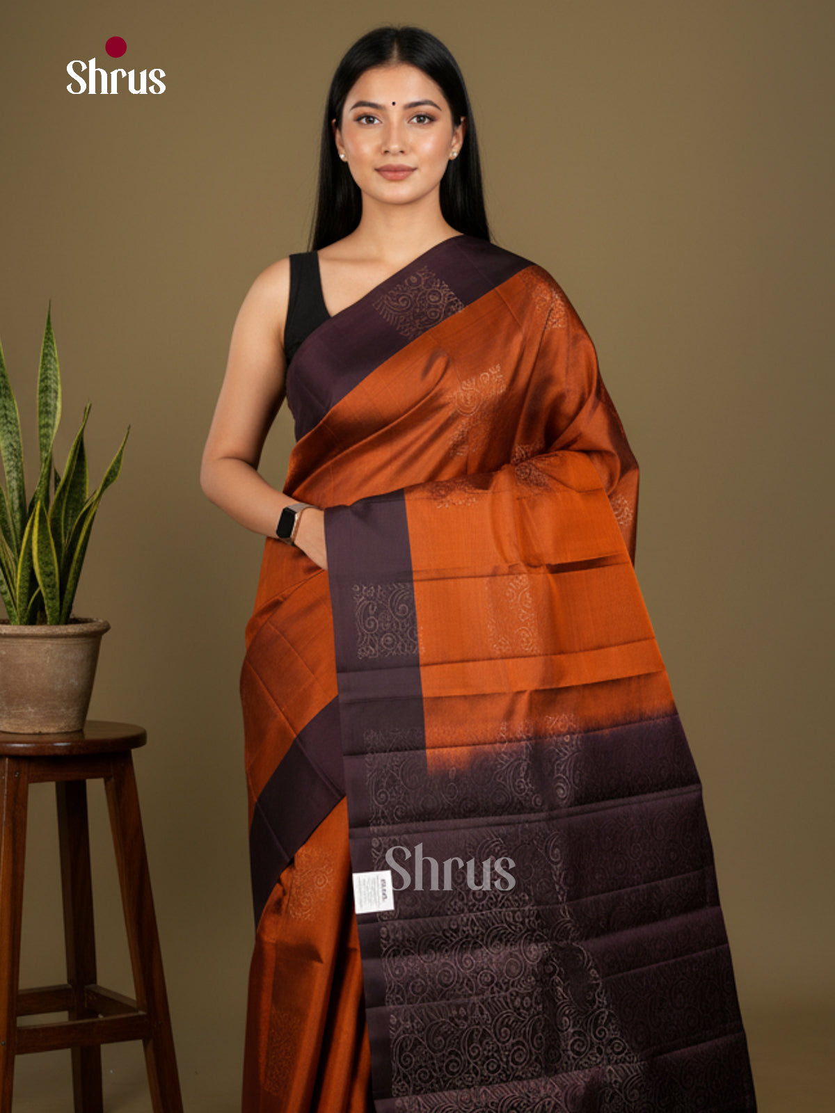 Softsilk-halfpure Saree - EDS04269 - Shop on Shrus.com
