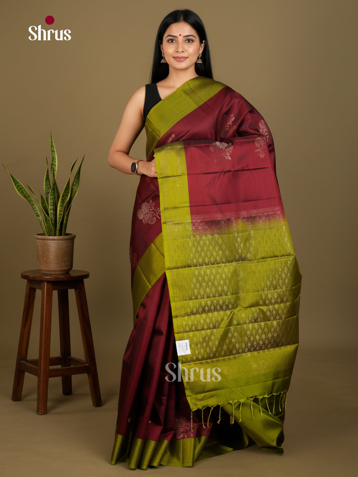 Softsilk-halfpure Saree - EDS04274 - Shop on Shrus.com