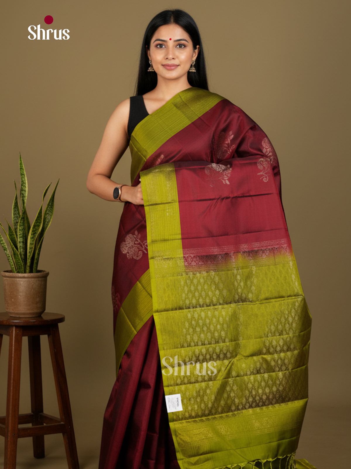 Softsilk-halfpure Saree - EDS04274 - Shop on Shrus.com