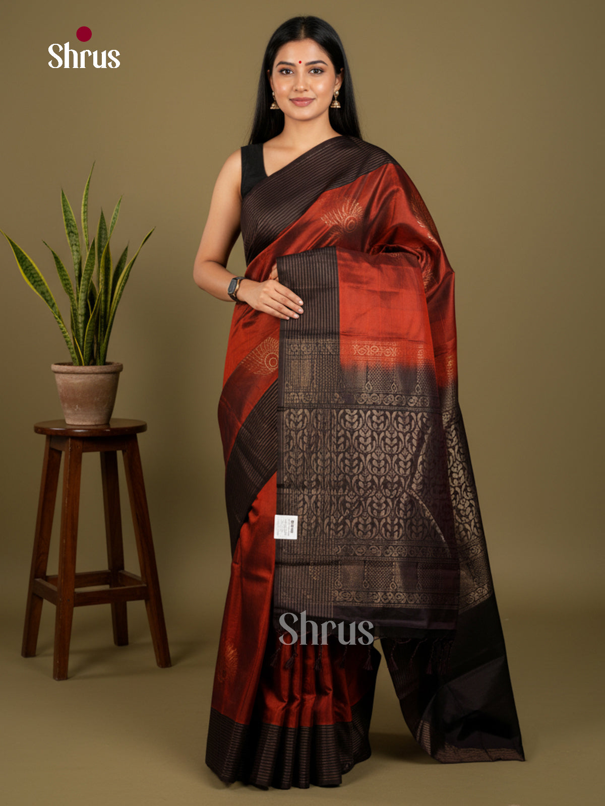 Softsilk-halfpure Saree - EDS04283 - Shop on Shrus.com