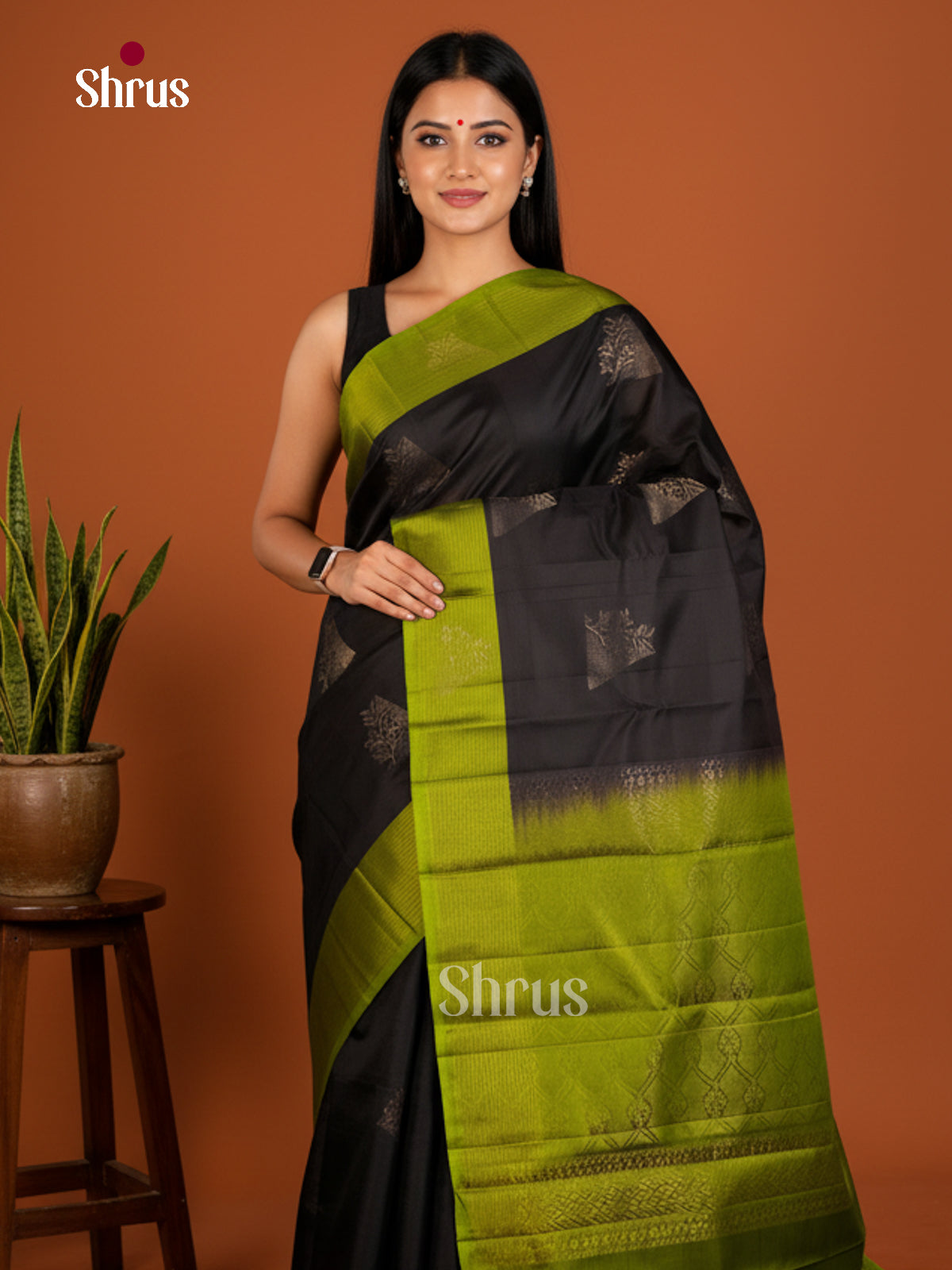 Softsilk-halfpure Saree - EDS04290 - Shop on Shrus.com