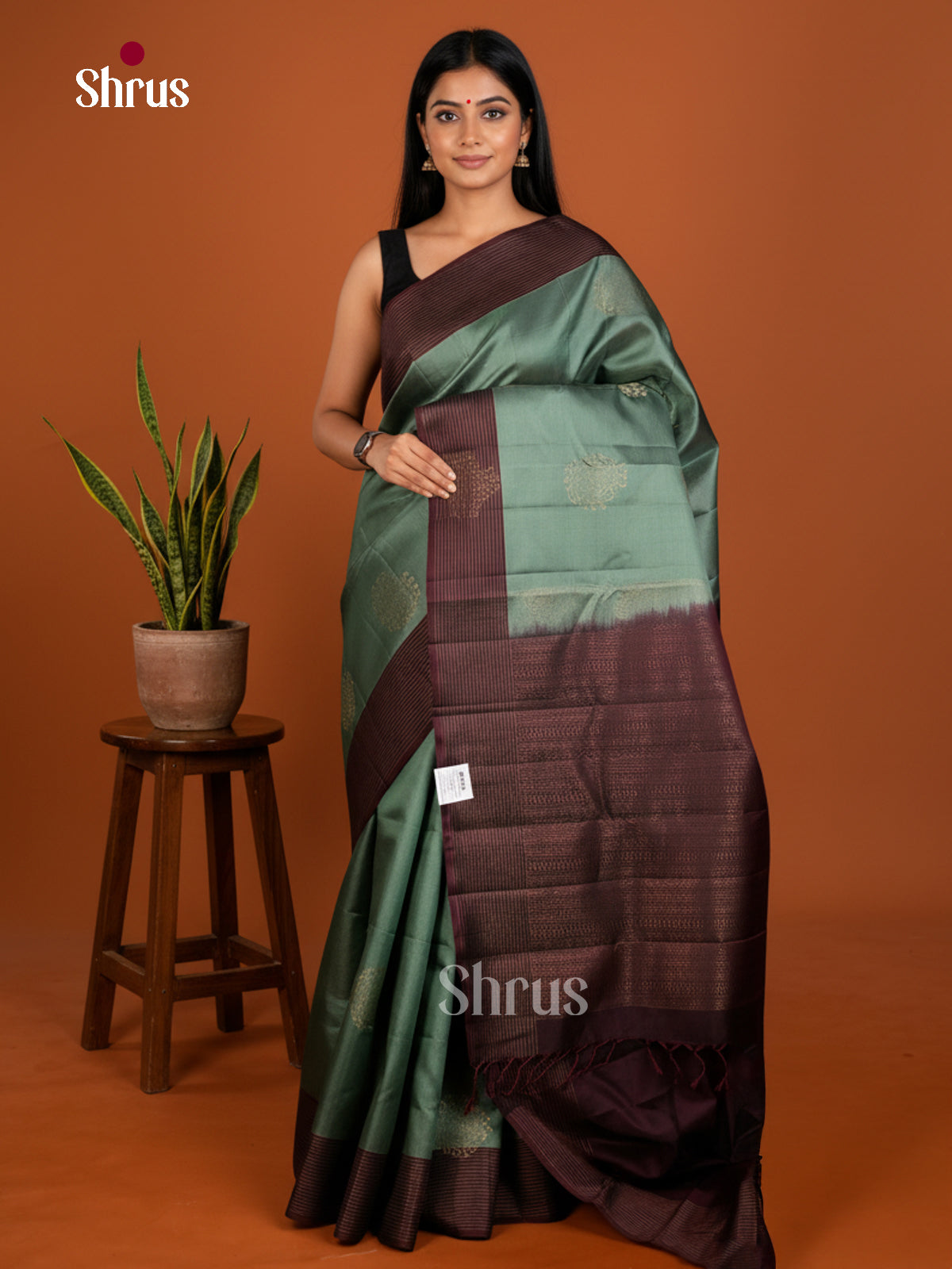 Softsilk-halfpure Saree - EDS04294 - Shop on Shrus.com