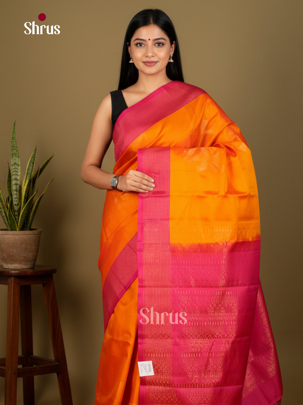 Softsilk-halfpure Saree - EDS04297 - Shop on Shrus.com