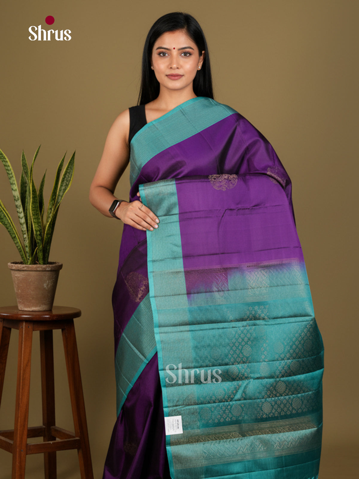 Softsilk-halfpure Saree - EDS04300 - Shop on Shrus.com