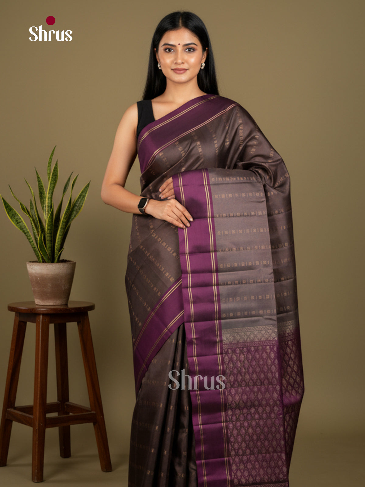 Softsilk-halfpure Saree - EDS04302 - Shop on Shrus.com