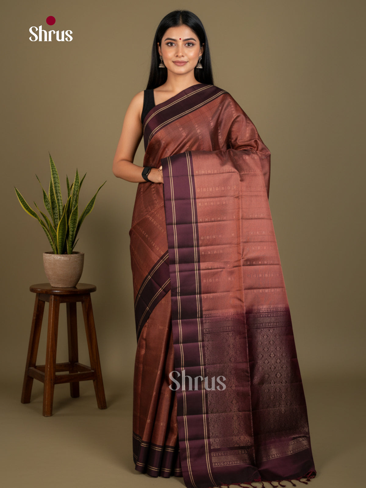 Softsilk-halfpure Saree - EDS04303 - Shop on Shrus.com
