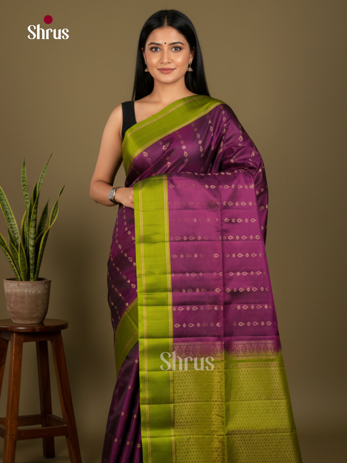 Softsilk-halfpure Saree - EDS04305 - Shop on Shrus.com