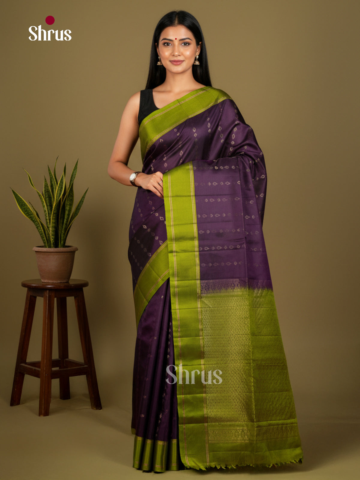 Softsilk-halfpure Saree - EDS04306 - Shop on Shrus.com