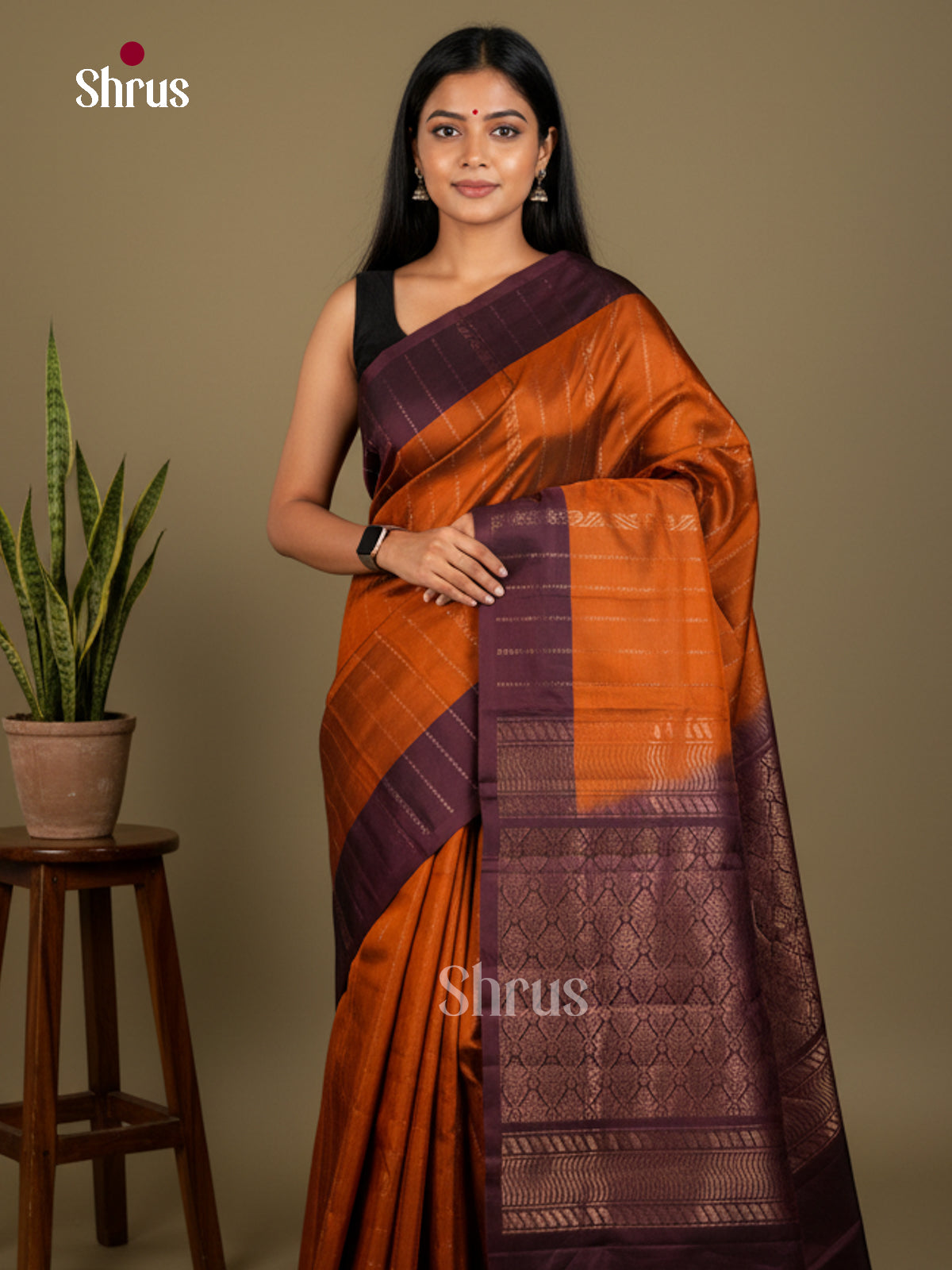 Softsilk-halfpure Saree - EDS04313 - Shop on Shrus.com