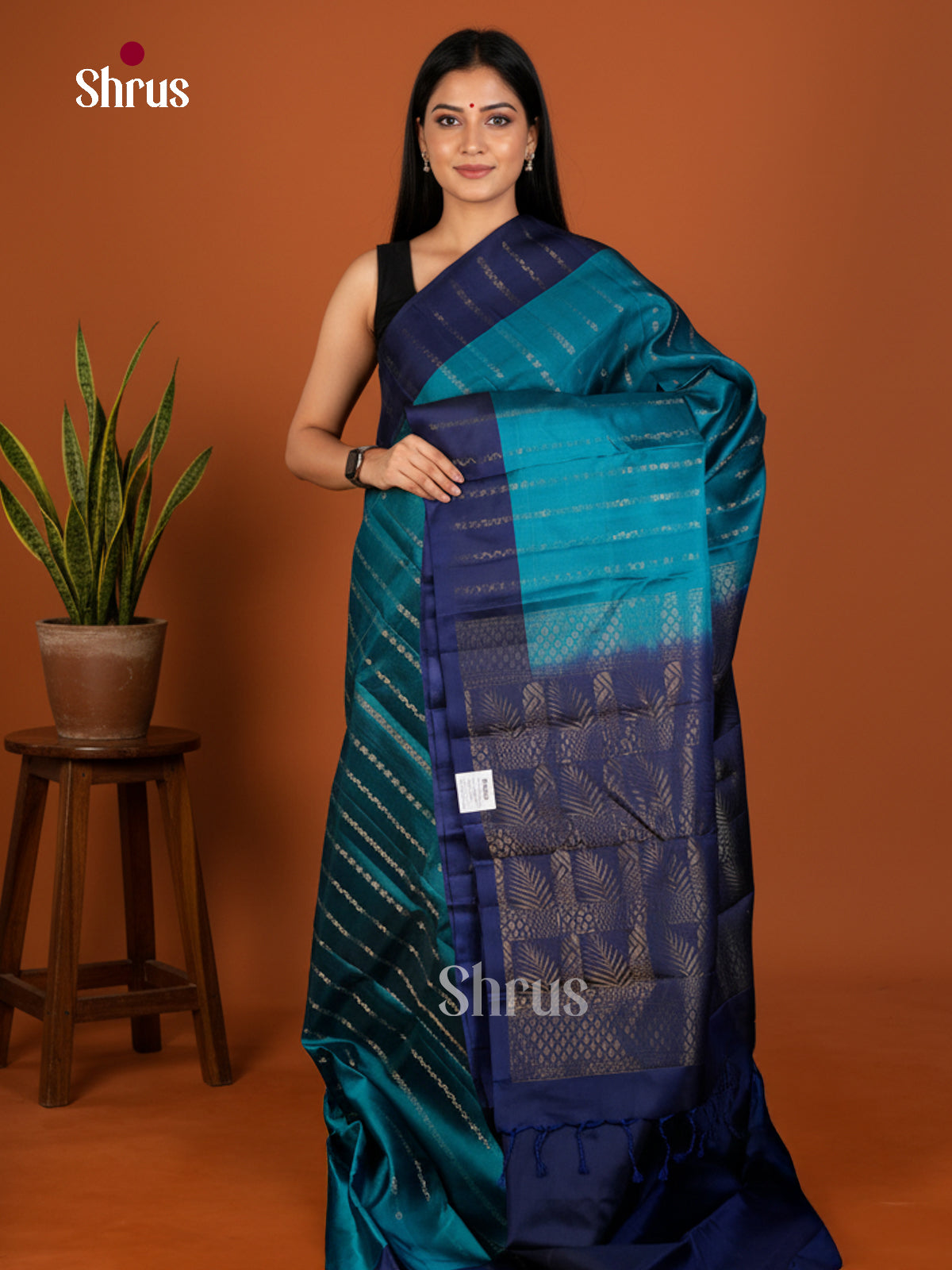 Softsilk-halfpure Saree - EDS04320 - Shop on Shrus.com