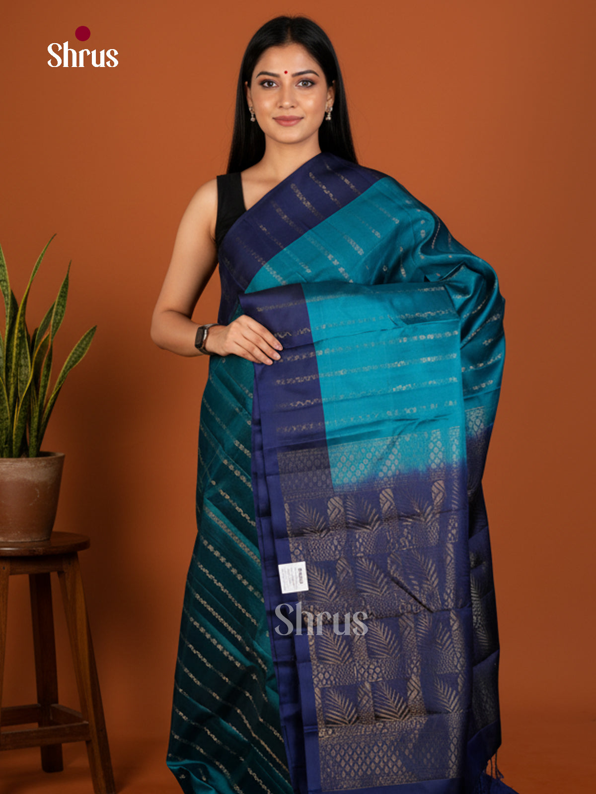 Softsilk-halfpure Saree - EDS04320 - Shop on Shrus.com