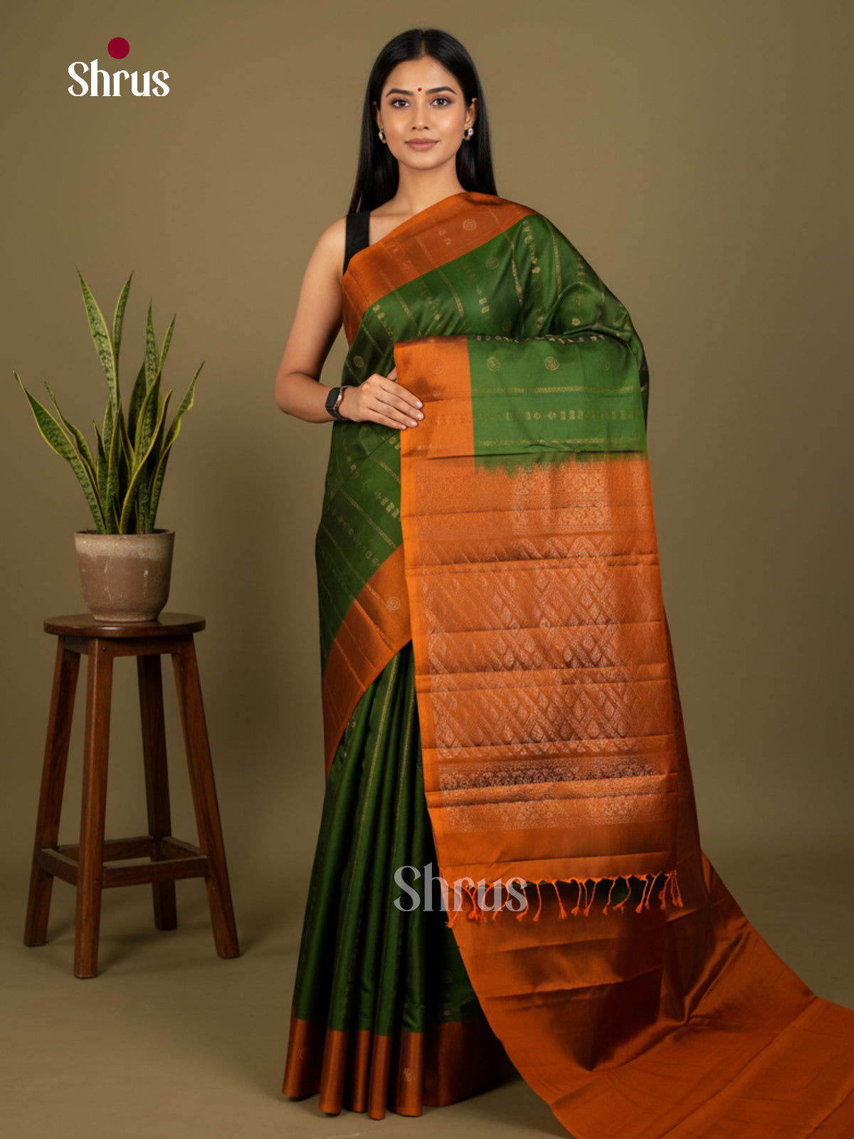 Softsilk-halfpure Saree - EDS04322 - Shop on Shrus.com