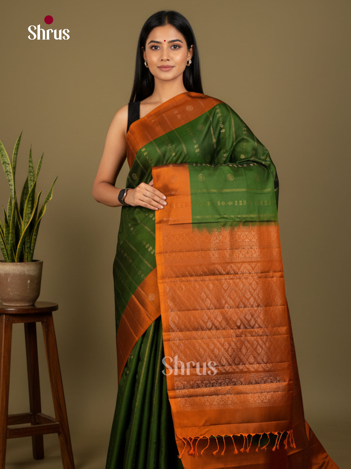 Softsilk-halfpure Saree - EDS04322 - Shop on Shrus.com