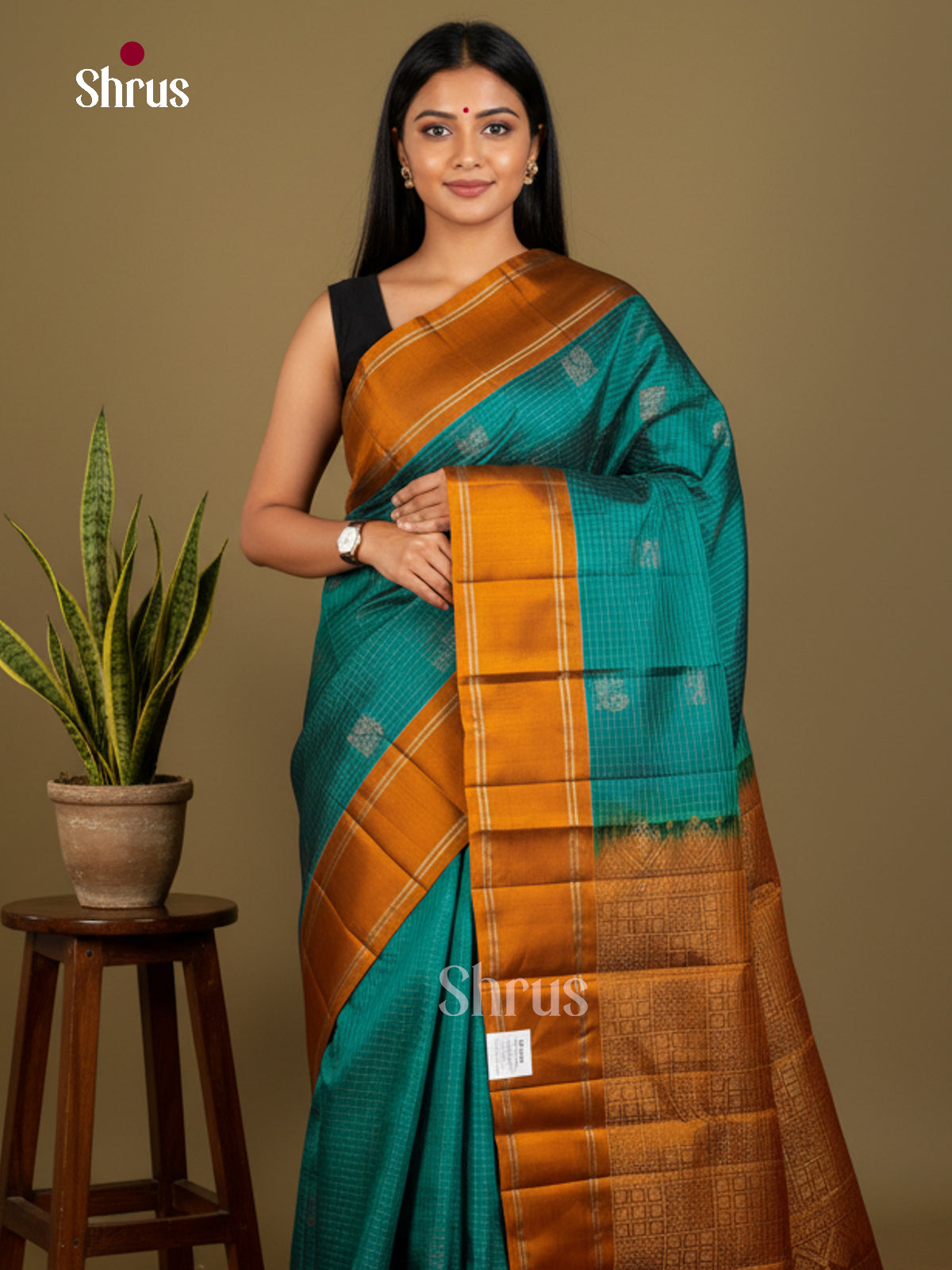 Softsilk-halfpure Saree - EDS04340 - Shop on Shrus.com